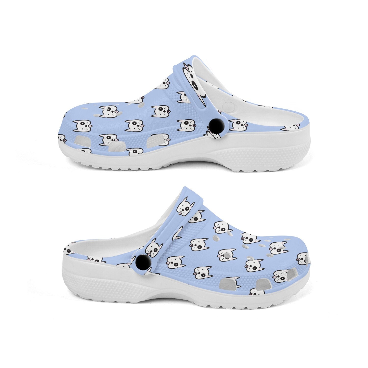 hippieartzone - Cute Dog Boxer Clogs for Men and Women 