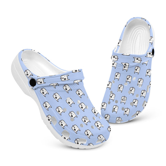 hippieartzone - Cute Dog Boxer Clogs for Men and Women 