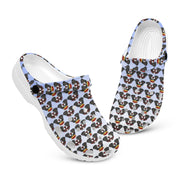 hippieartzone - Ombre English Cocker Spaniel Clogs for Men and Women 