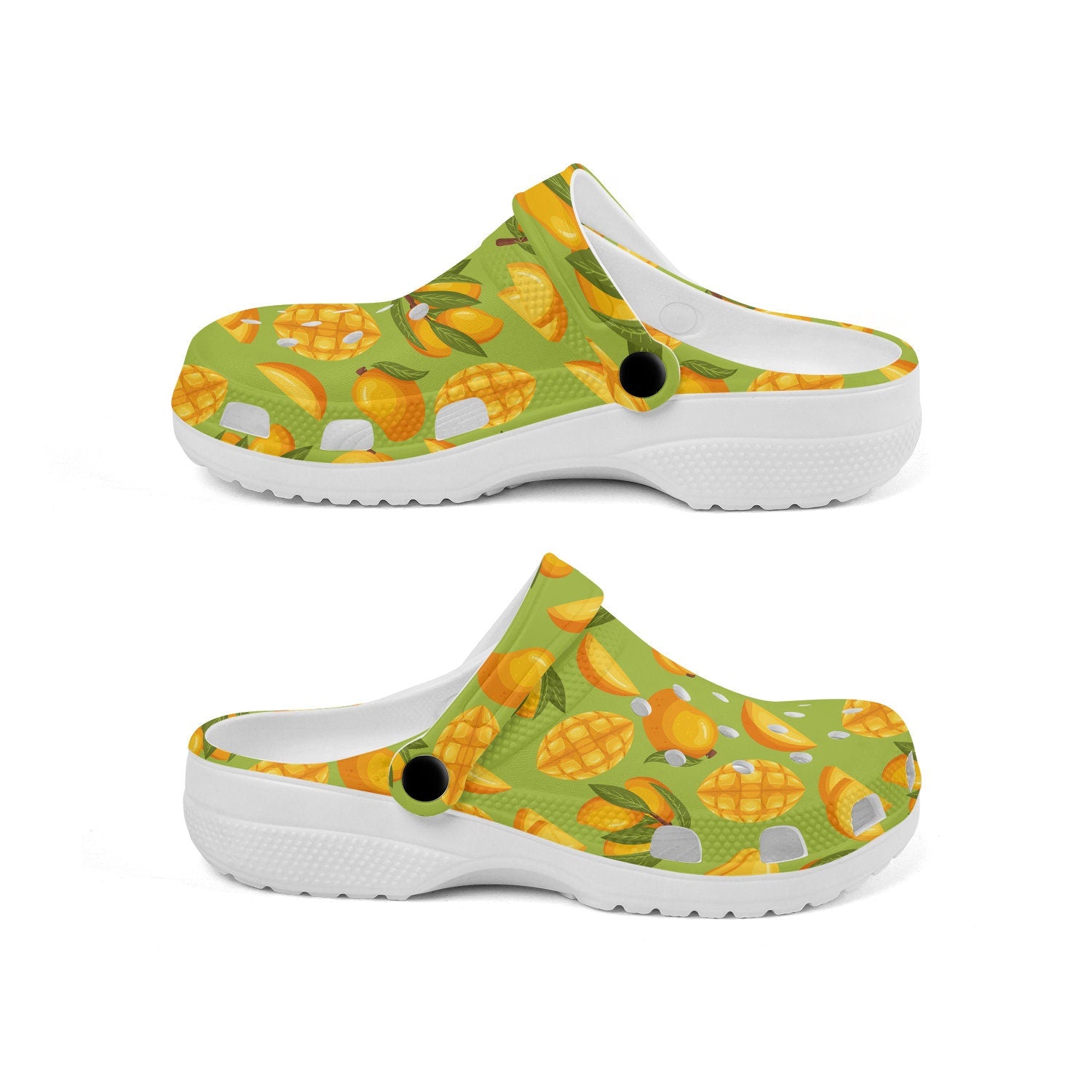 hippieartzone - Mango Fruit Pattern Clogs for Men and Women 