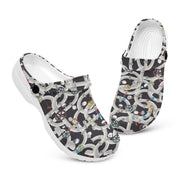 hippieartzone - Industrial Pipeline Steampunk Clogs for Men and Women