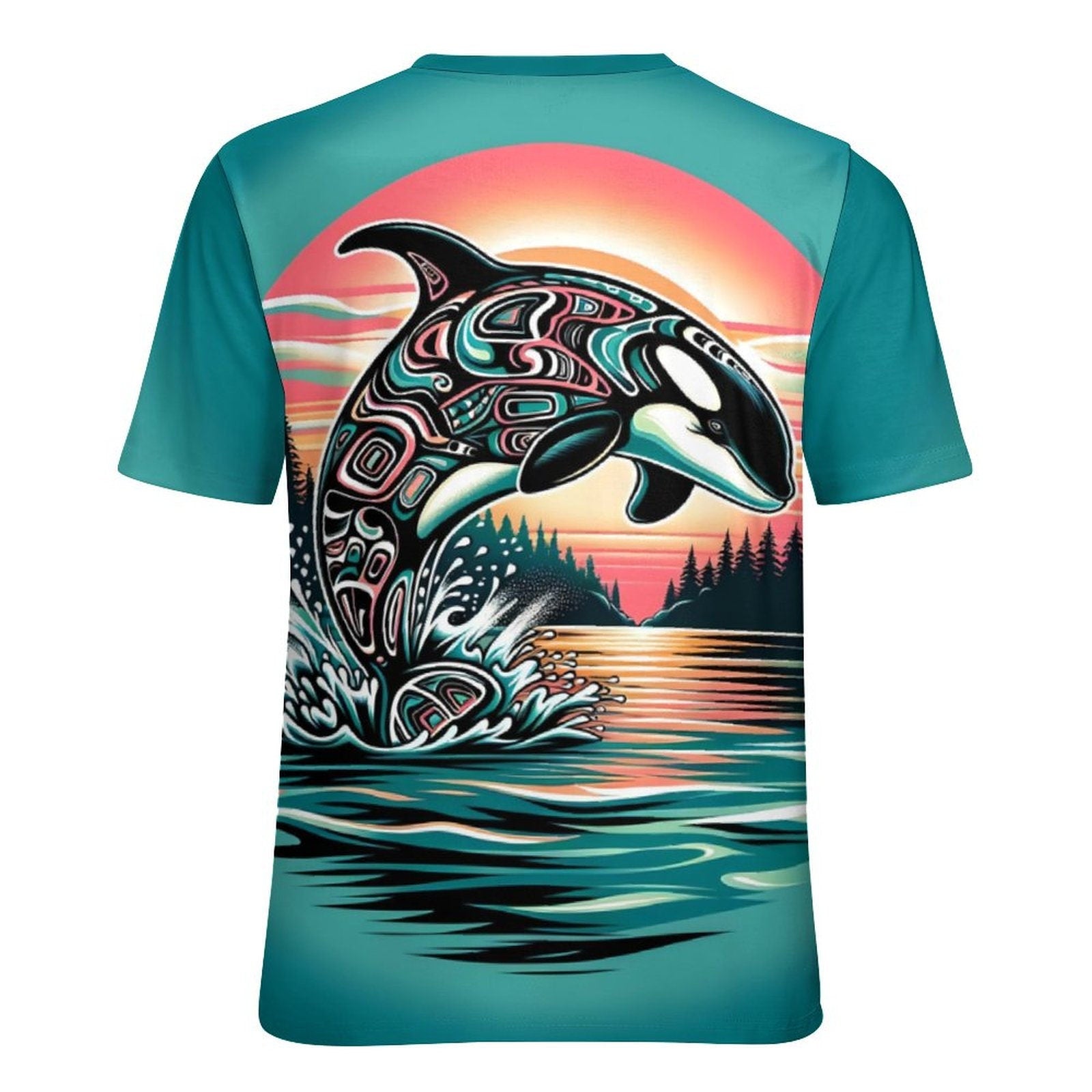 hippieartzone - Native Orca Whale T-Shirt for Sale by Swaggy Shirt on Etsy, First Nations Tee, Native American Shirt, Indigenous T-Shirt, Father's Day Gifts