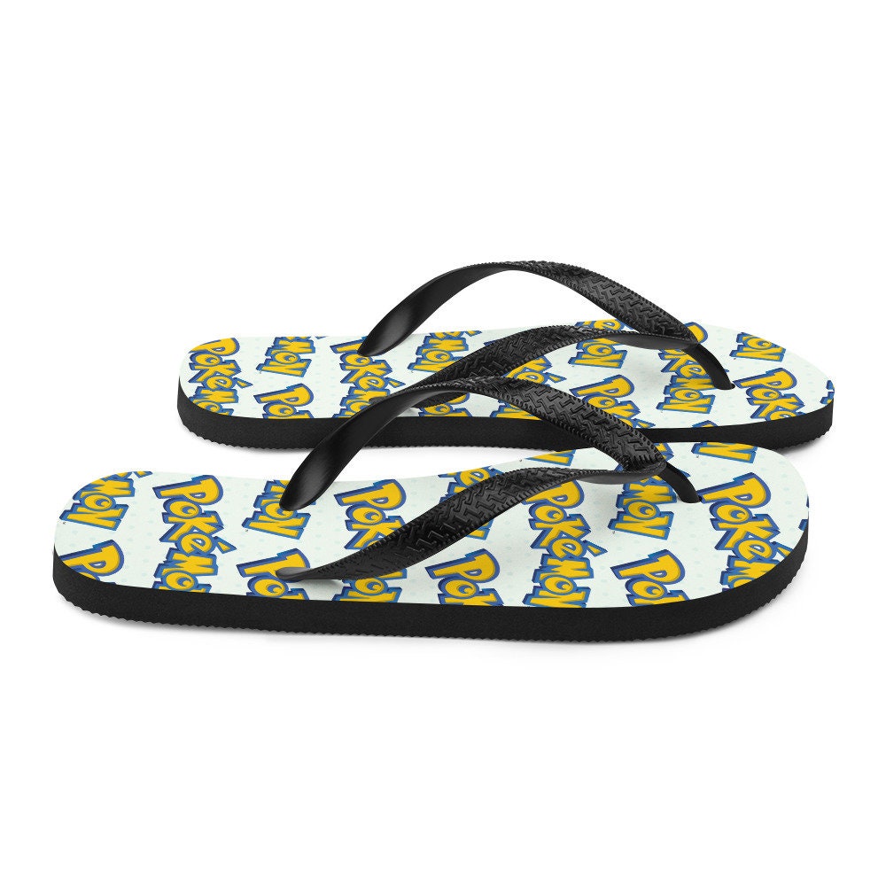 hippieartzone - Poke Card Game Flip-Flops