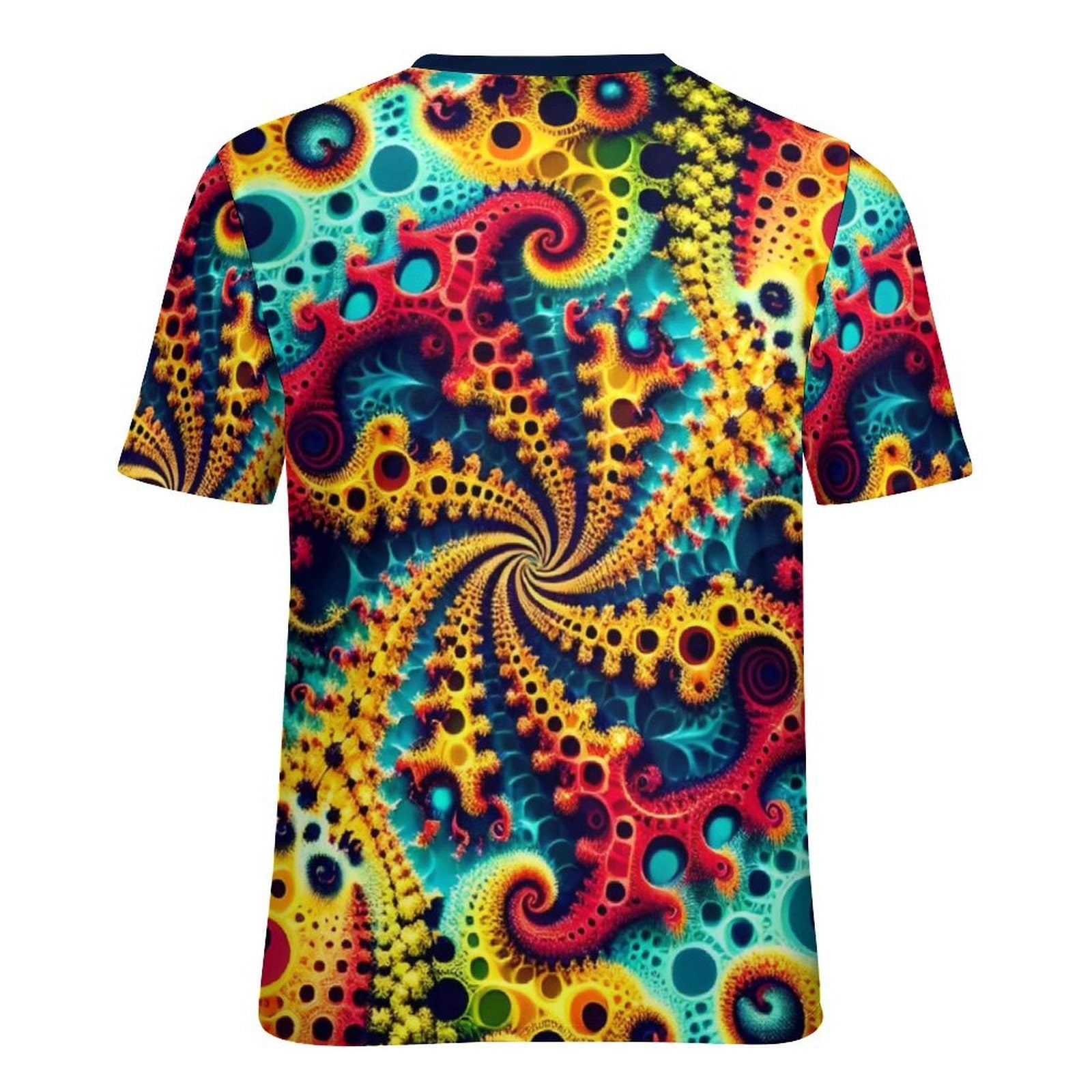 hippieartzone - Classic Fractal Shirt for Sale by Swaggy Shirts on Etsy, Funky Trippy Clothing, Psychedelic T-Shirt, Festival Apparel, Mandekgrot Shirt Gift