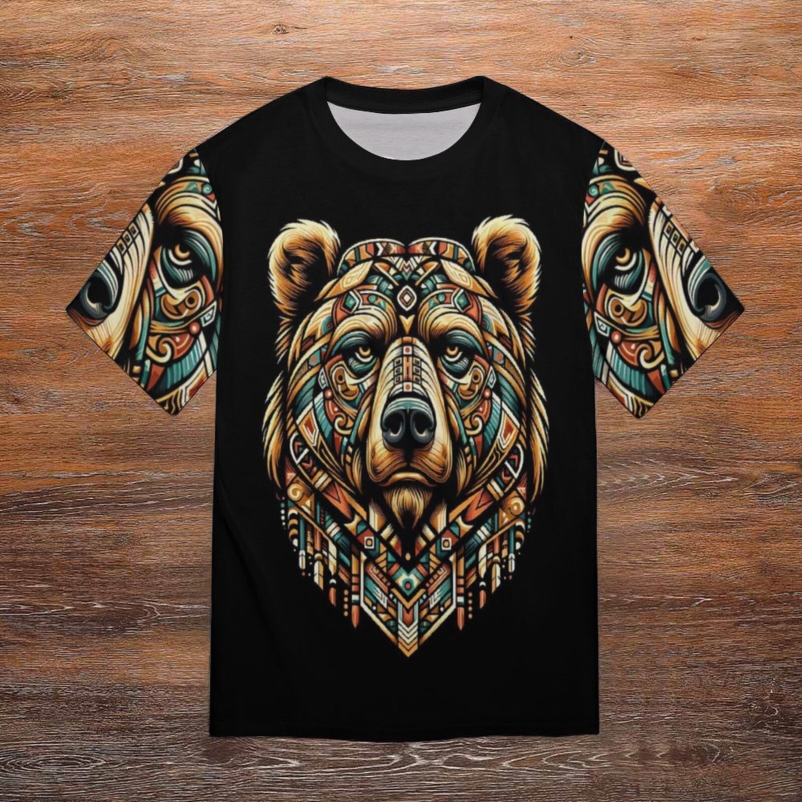 hippieartzone - Bear Spirit Animal T-Shirt, Power Bear Shirt for Sale by Swaggy Shirts on Etsy, Spiritual Shirt, Native Bear Tee, First Nations T-Shirt Gift