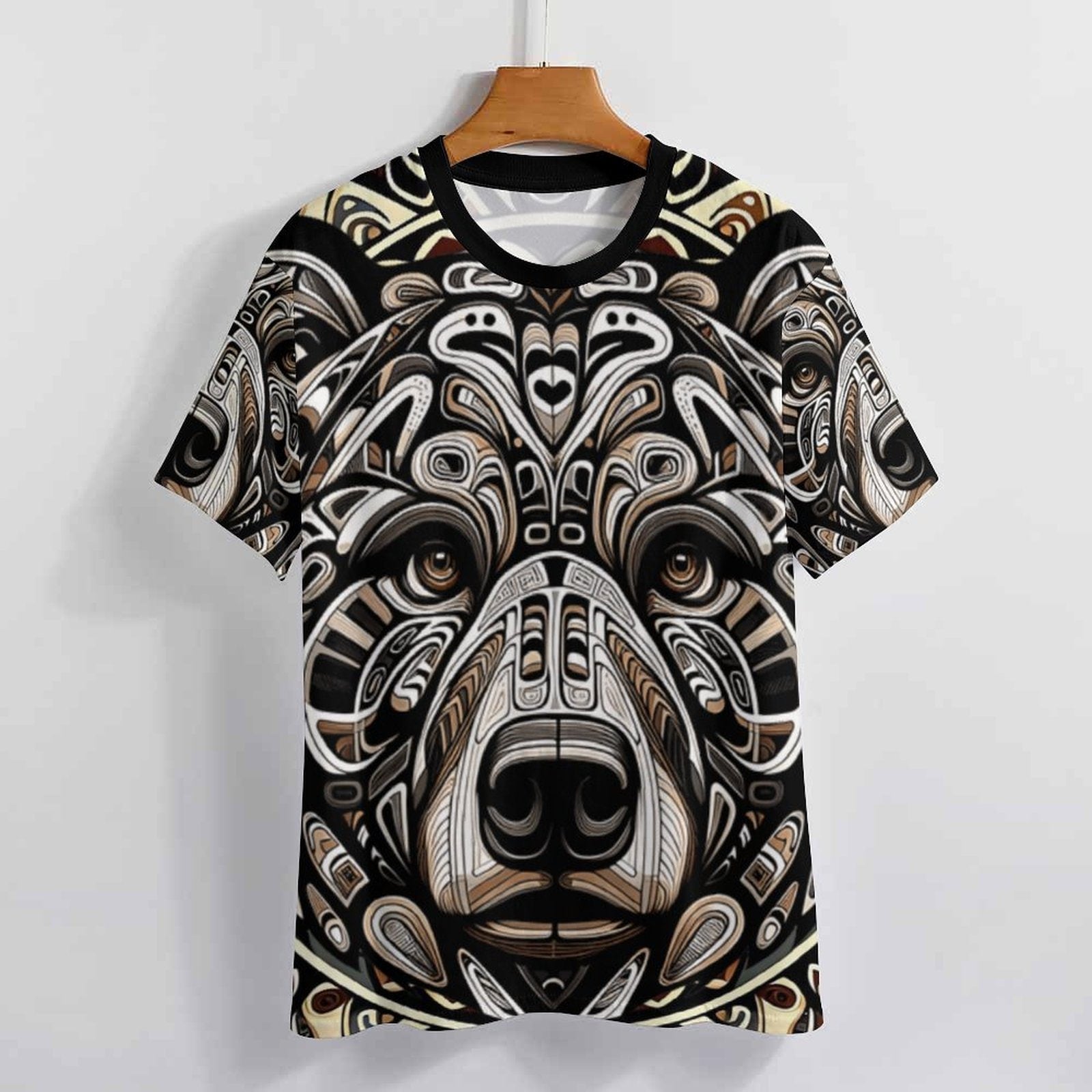 hippieartzone - Power Bear Shirt for Sale by Swaggy Shirt on Etsy, Bear Spirit Animal T-Shirt, Bear Shirt, Spiritual Shirt, Gift for Dad, Animal Lover Shirt