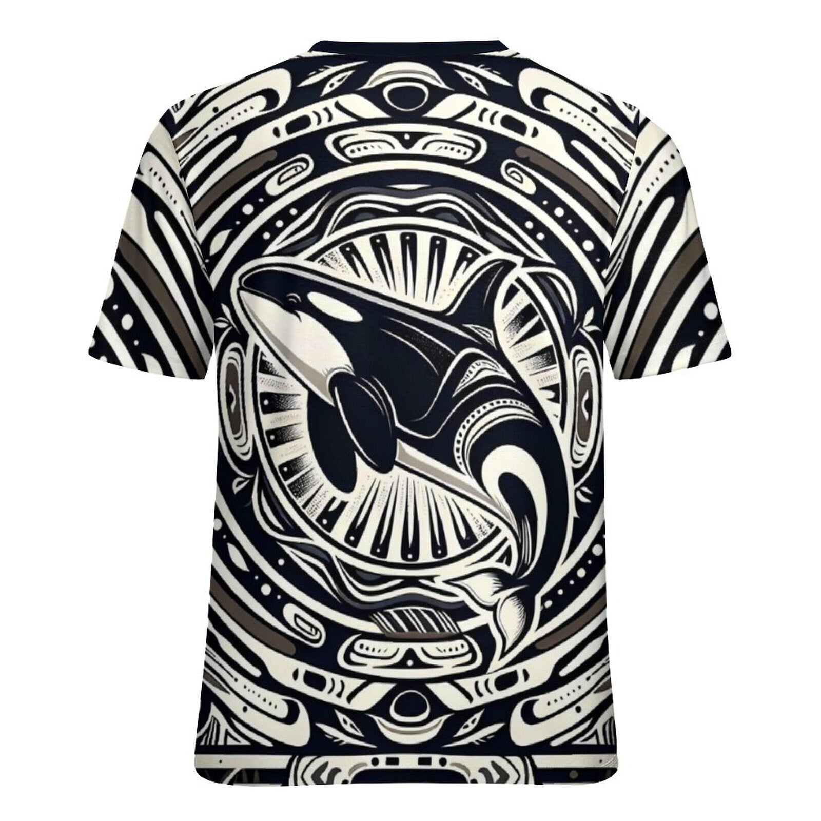hippieartzone - Power Spirit Animal T-Shirt for Sale by Swaggy Shirts on Etsy, Native Orca Whale Shirt, First Nation Tee, Indigenous T-Shirt, Birthday Gift