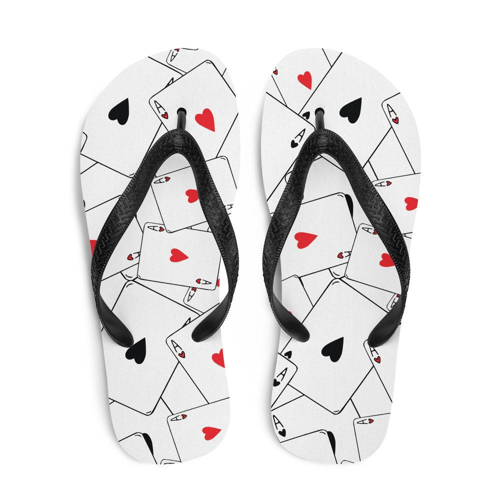 hippieartzone - ACES anyone Flip-Flops