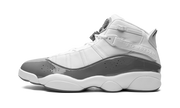 Jordan 6 rings "White / Cool Grey" 322992 121