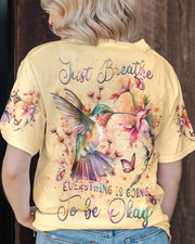Hippie Art Zone - Just Breathe Hummingbird For Hippie
