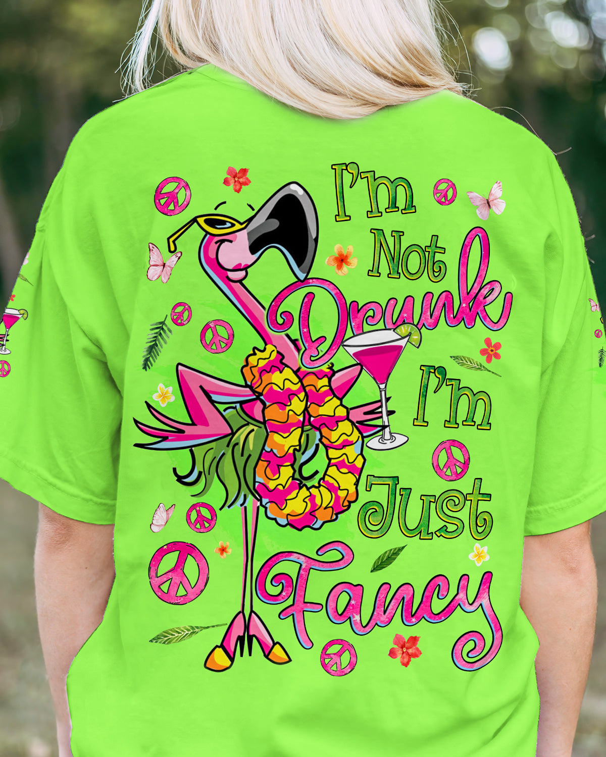 Hippie Art Zone - I'M Just Fancy Flamingo For Hippie