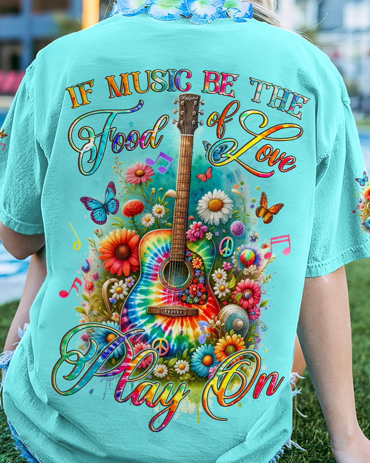 Hippie Art Zone - If Music Be The Food Of Love Guitar For Hippie