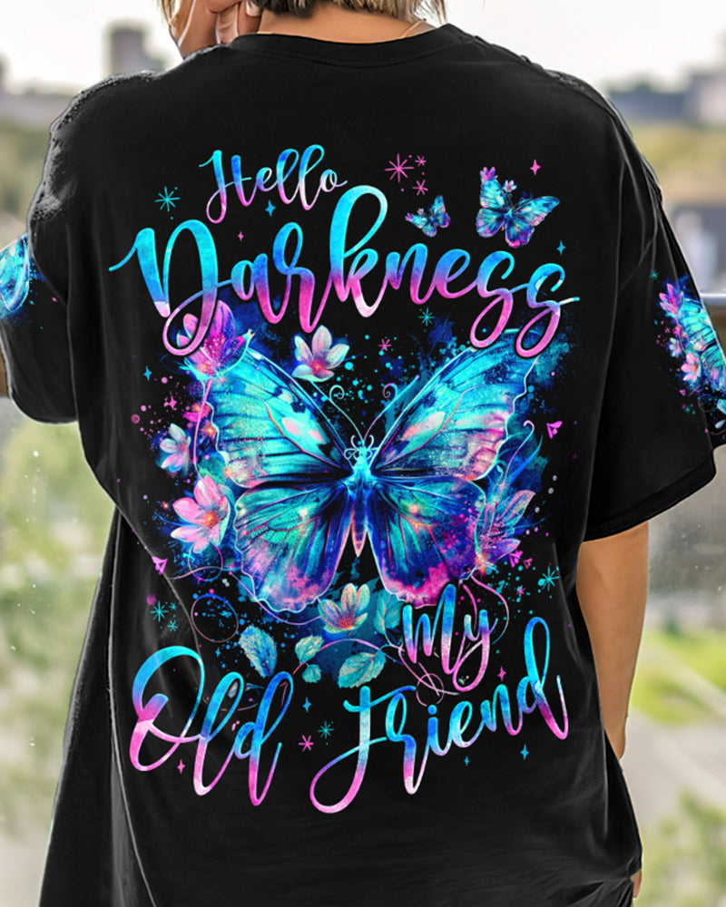 Hippie Art Zone - Hello Darkness My Old Friend Butterfly For Hippie