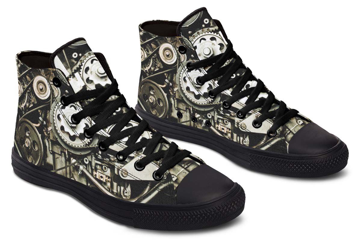 hippieartzone Shoes - GEAR UP MECHANIC