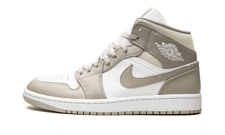 Air Jordan 1 Mid "Linen / College Grey" 554724 082