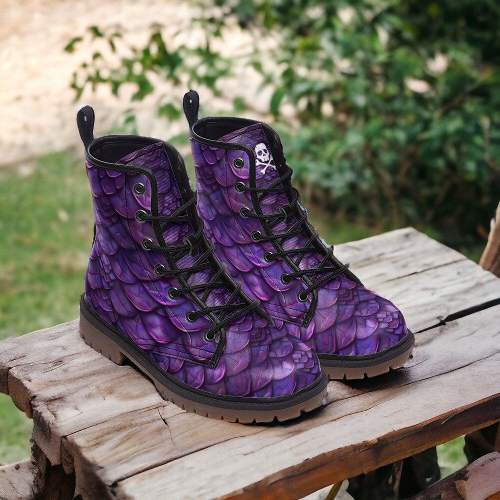 Hippie Art Zone - Purple Dragon Scales.