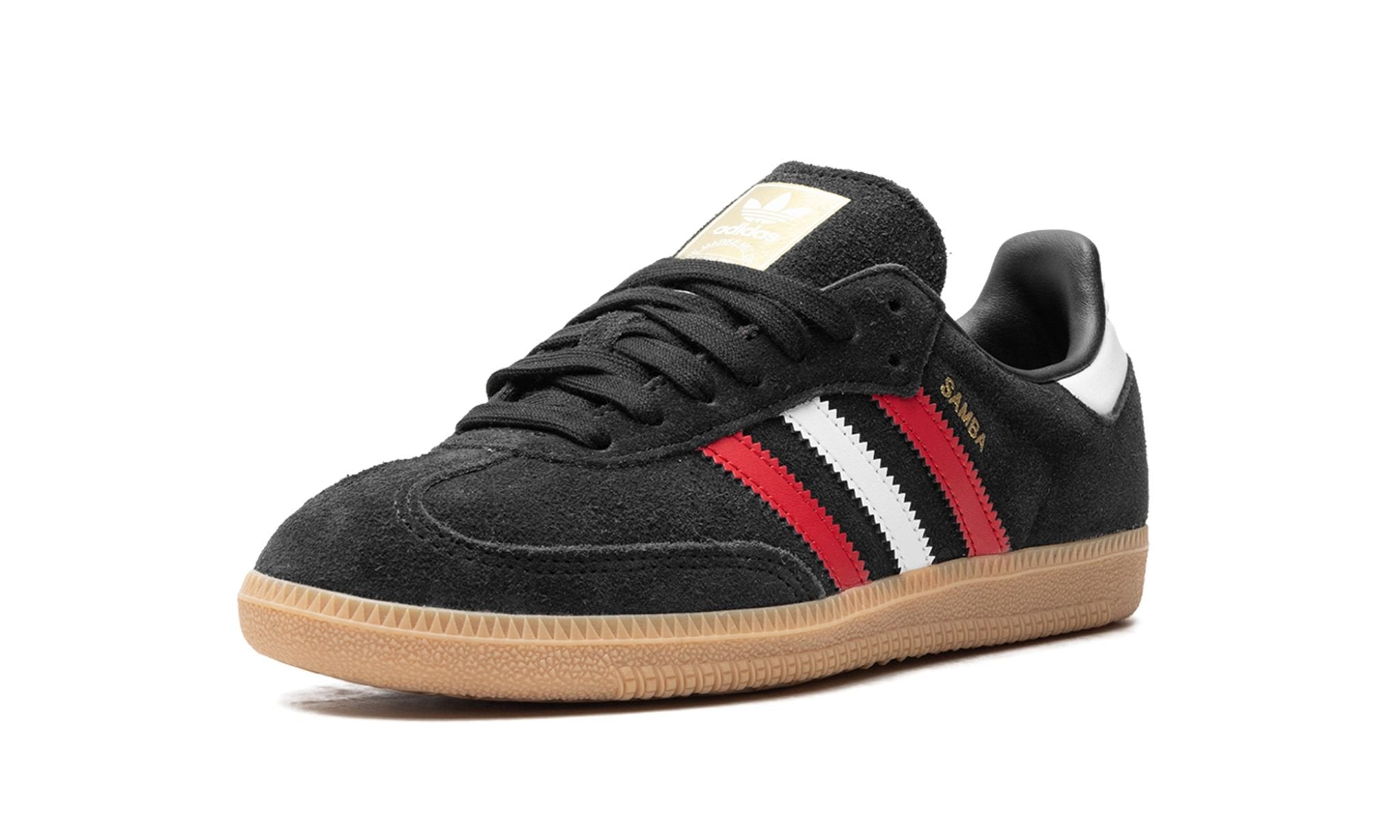 Samba OG "Core Black/ Better Scarlet/ GUM 3" Sneaker IG1824