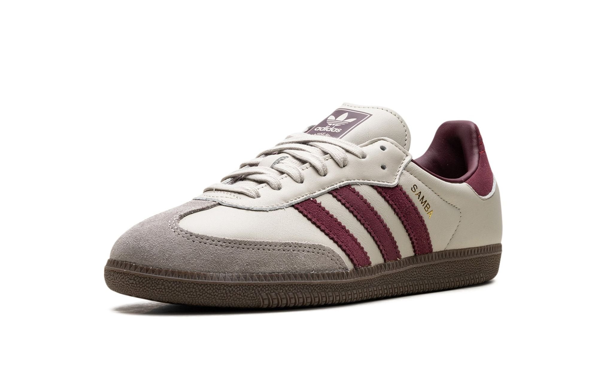 Samba OG "Putty Grey Maroon" Sneaker ID1482