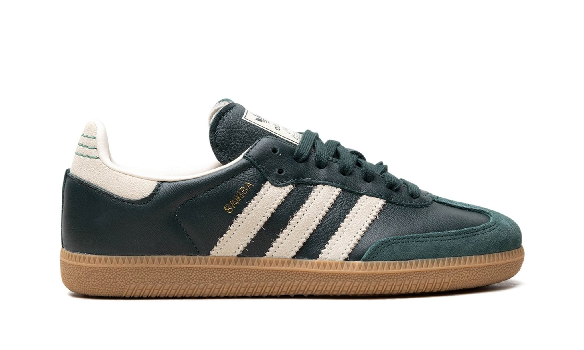 Samba OG "Shadow Green Cream White Gold Metallic" Sneaker ID1483