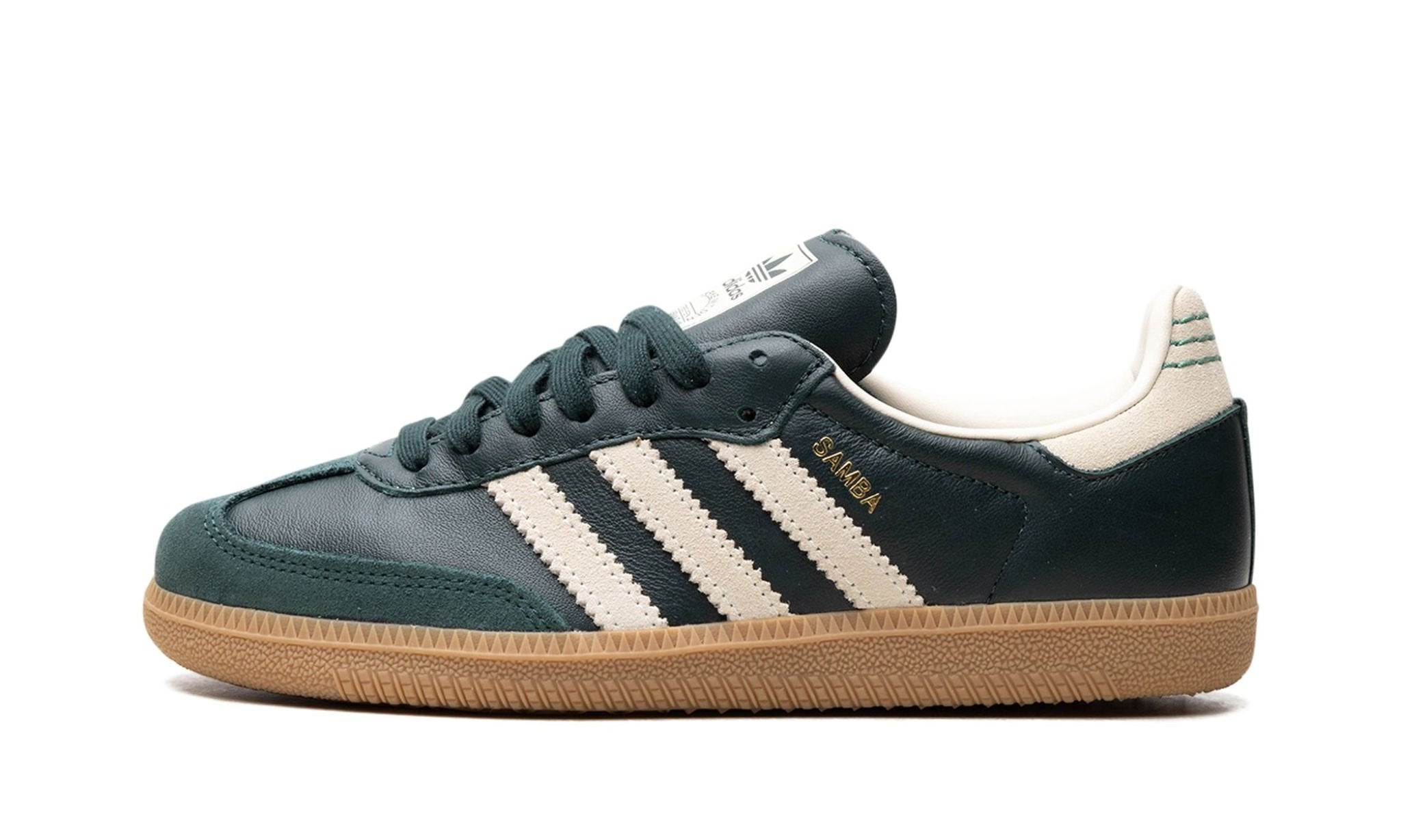 Samba OG "Shadow Green Cream White Gold Metallic" Sneaker ID1483