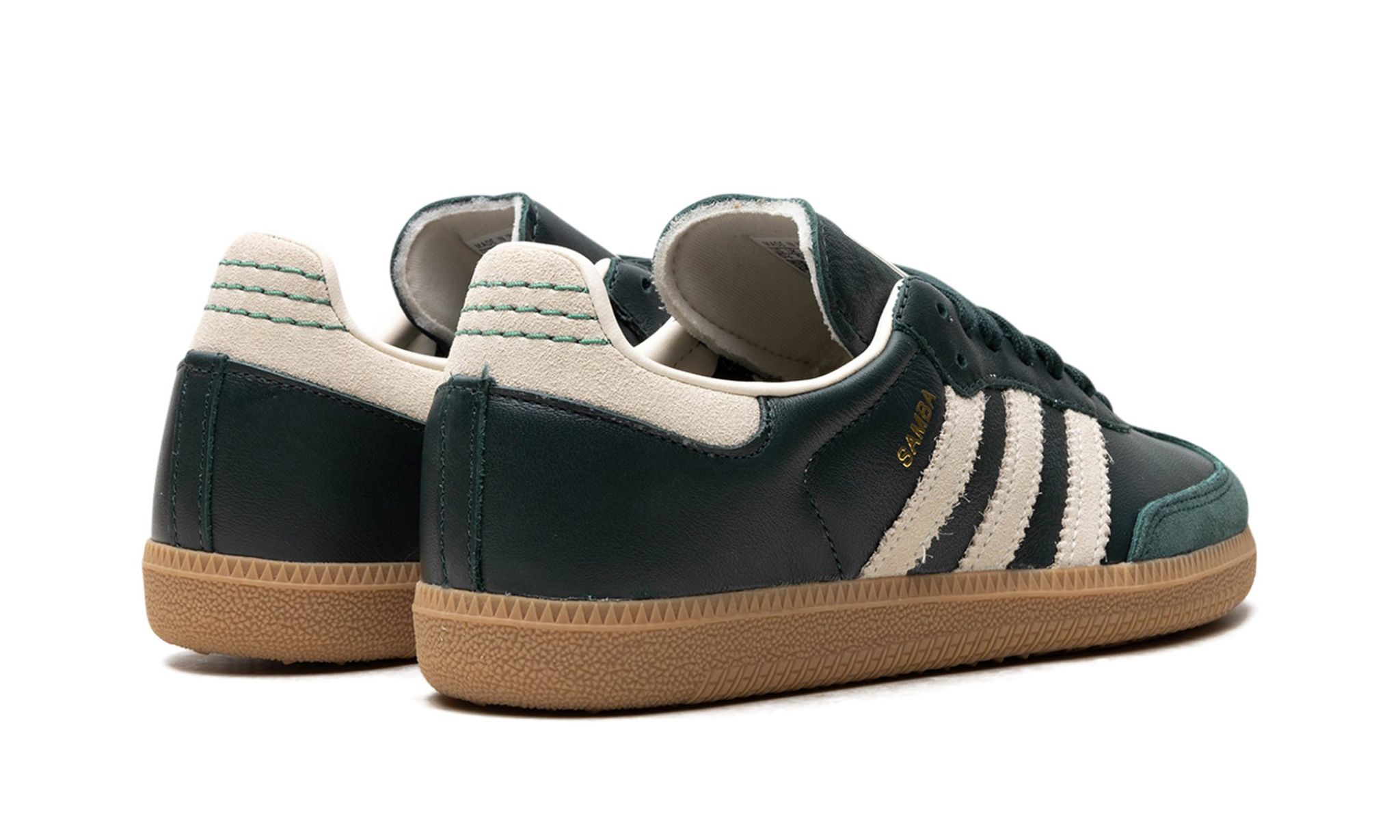 Samba OG "Shadow Green Cream White Gold Metallic" Sneaker ID1483