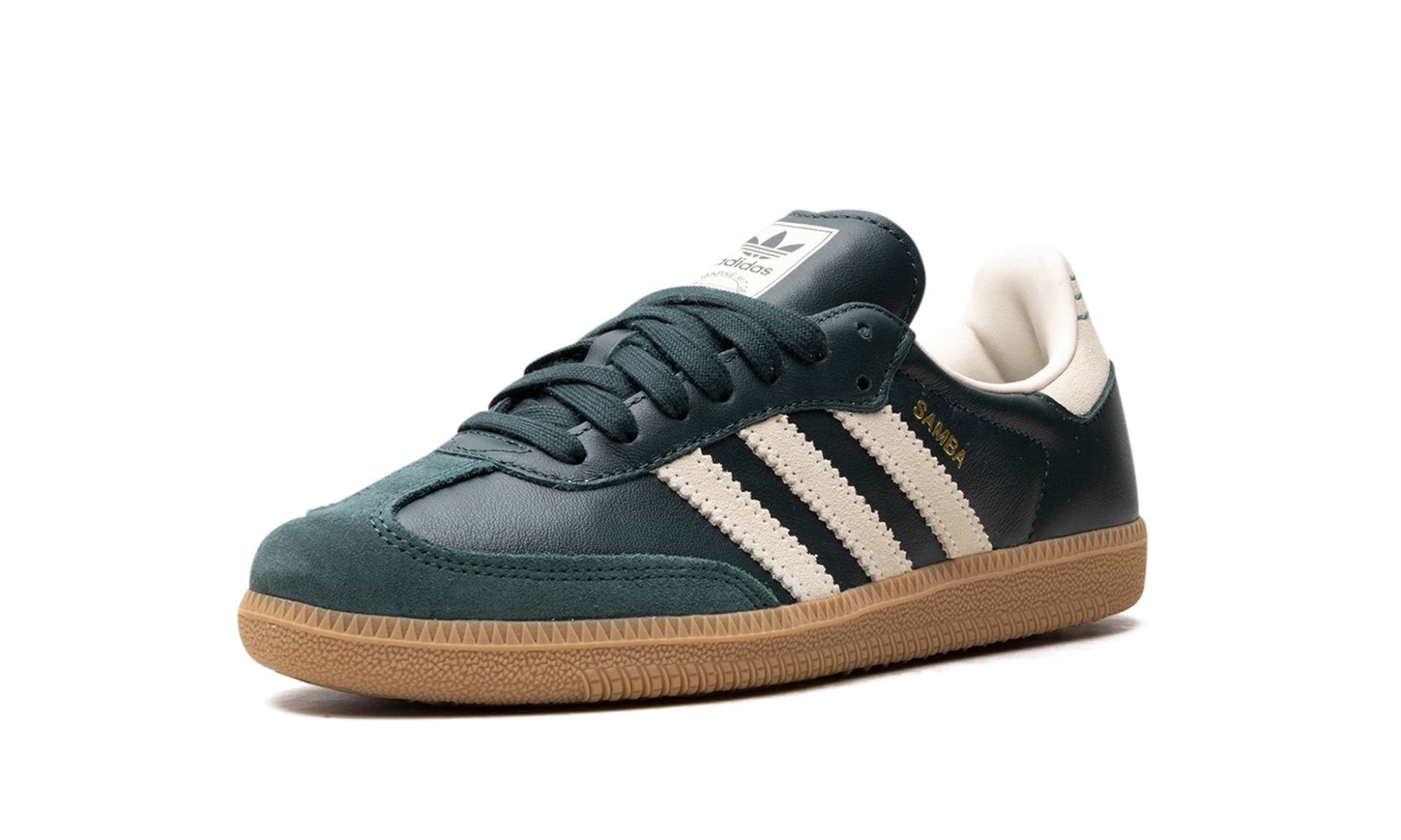 Samba OG "Shadow Green Cream White Gold Metallic" Sneaker ID1483