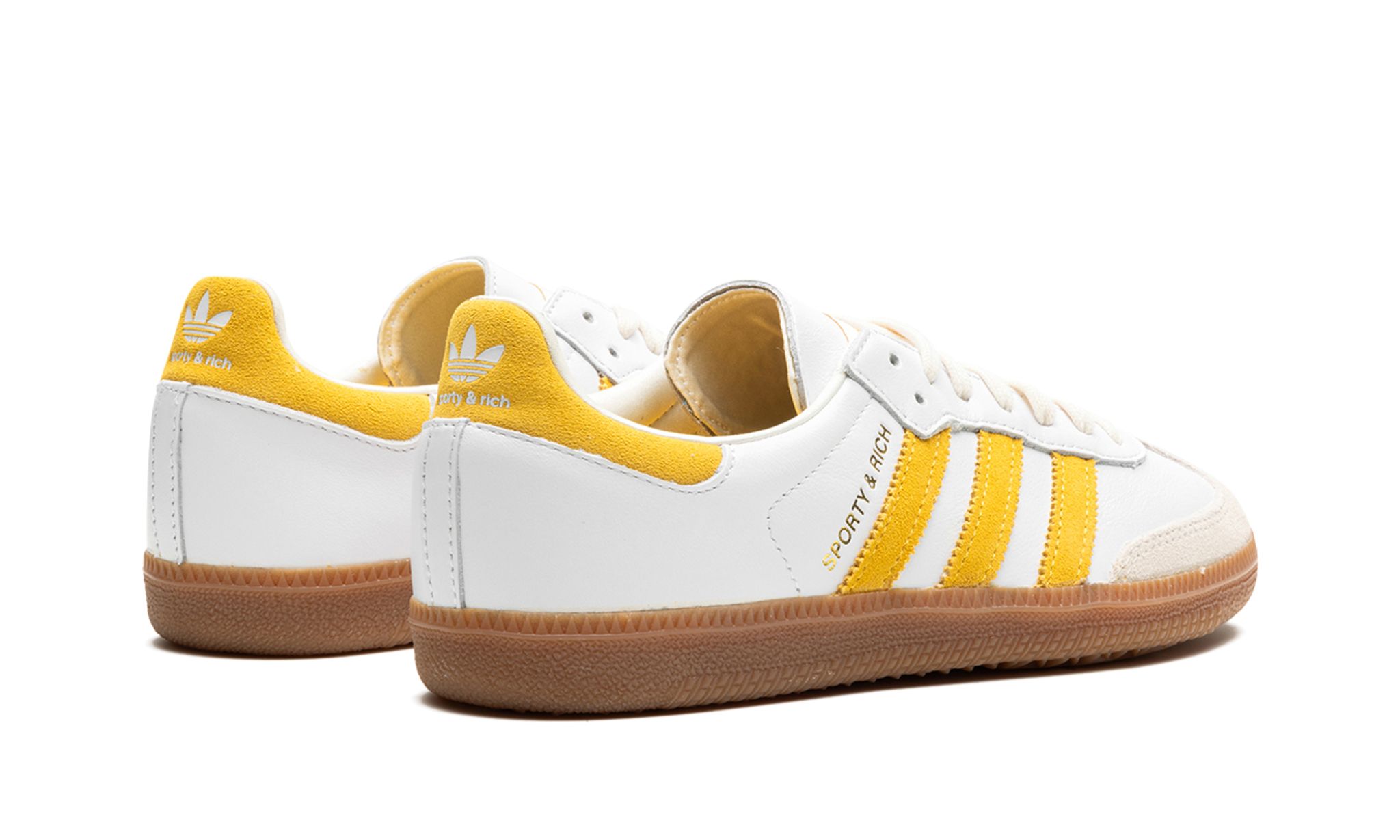 Samba OG "SPORTY & RICH - White Bold Gold" Sneaker IF5661