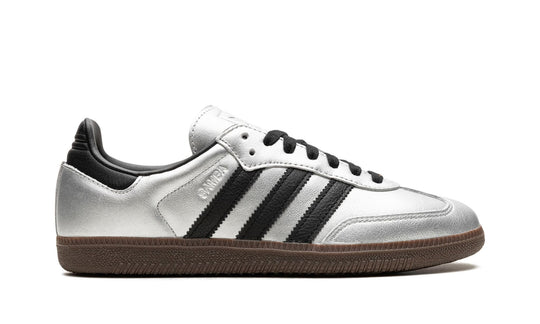 Samba OG WMNS "Silver Metallic Black Gum" Sneaker JI4218