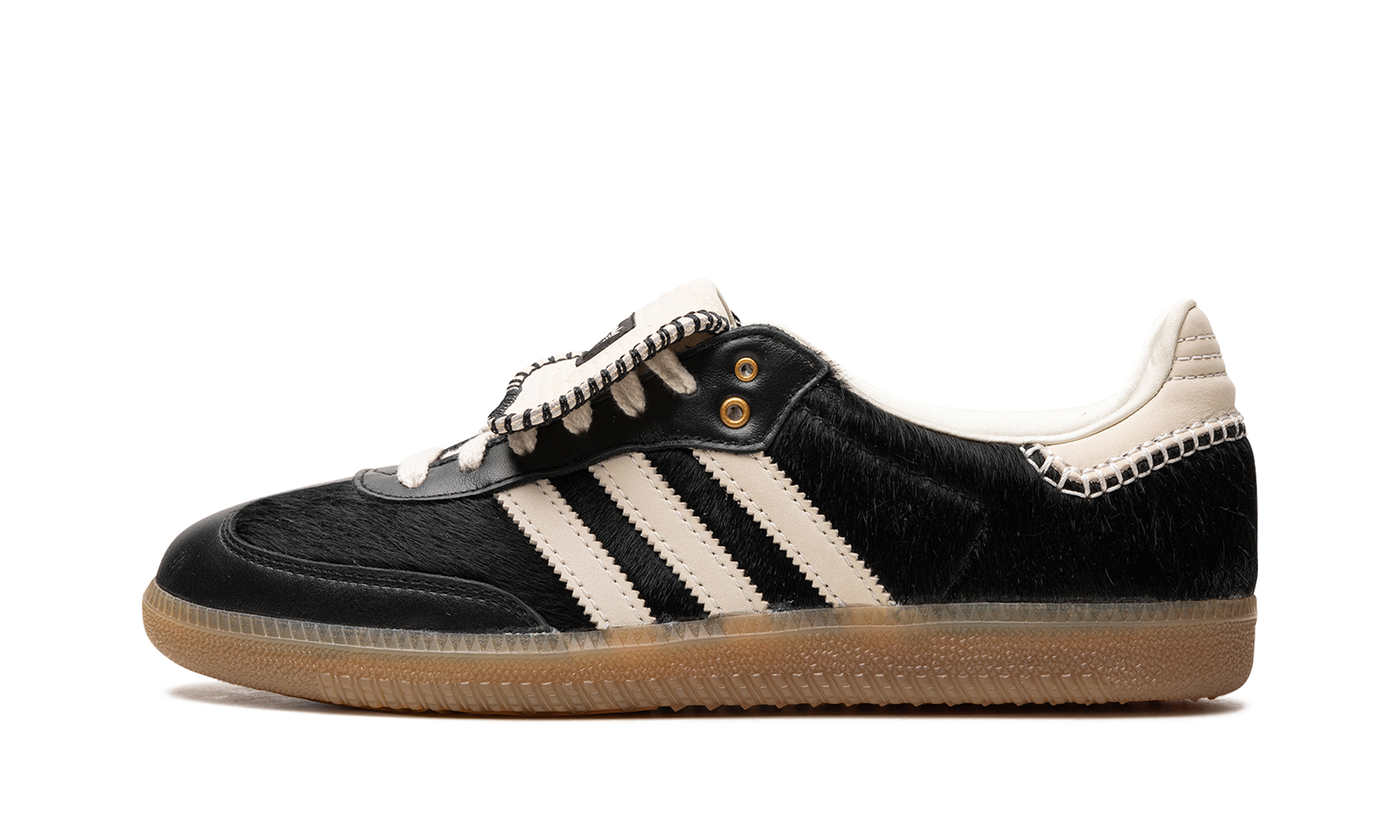 Samba "wales Bonner - Black Pony Hair" - 1