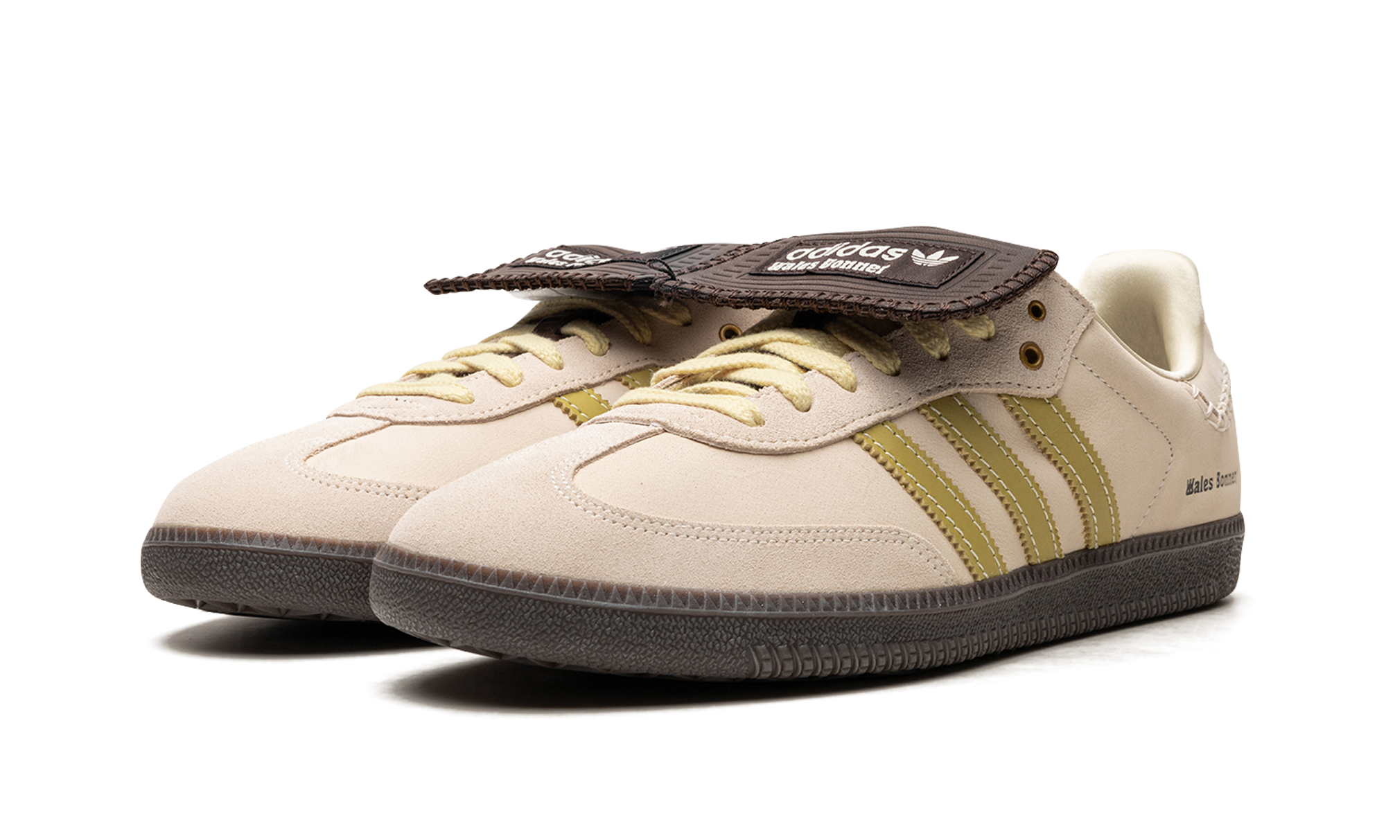 Samba "wales Bonner - Cream / Yellow" - 2