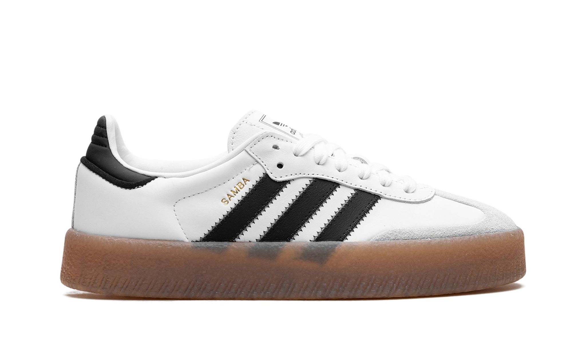 Sambae WMNS "White Black Gum" Sneaker JI1349