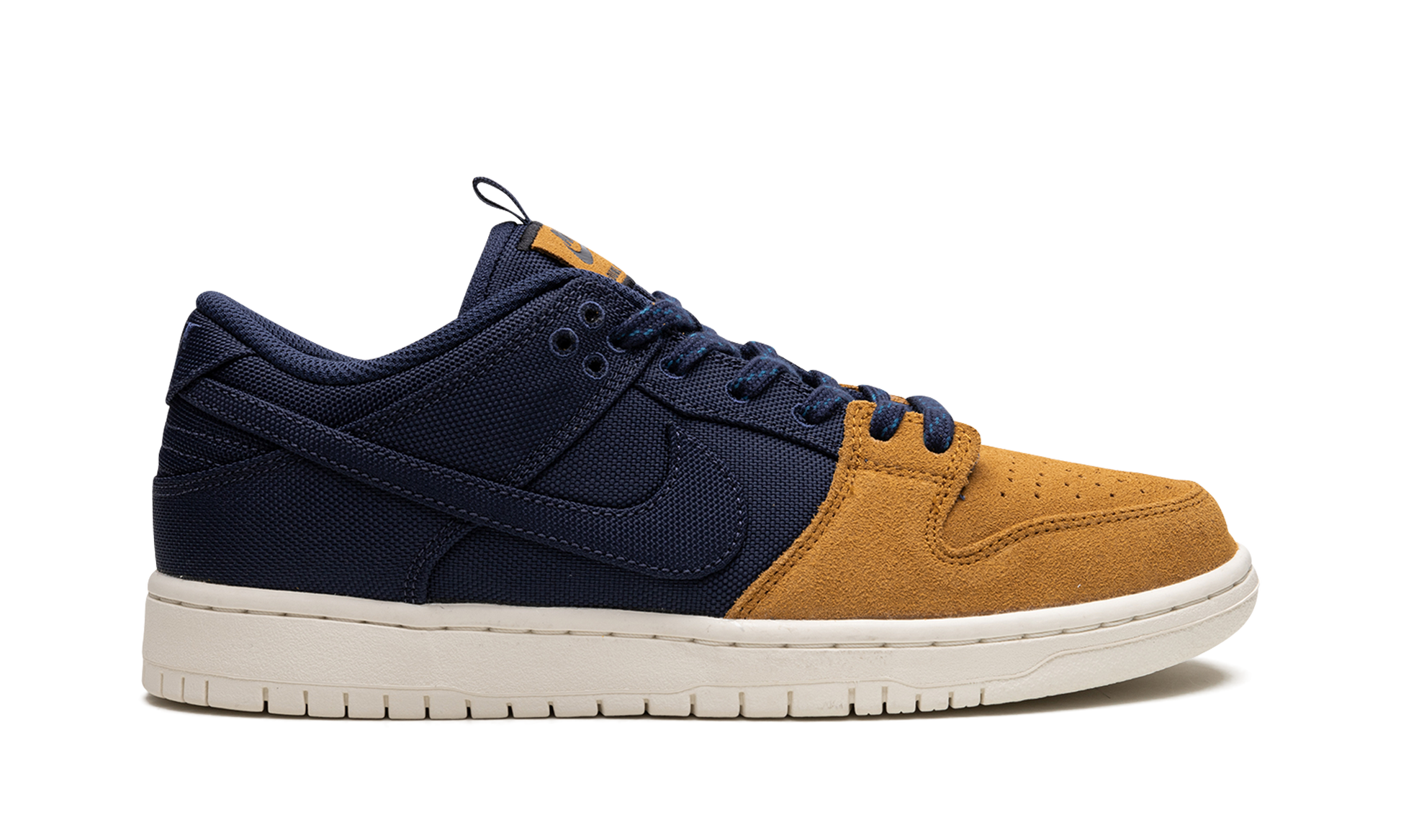Sb Dunk Low "midnight Navy/desert Ochre" - 6