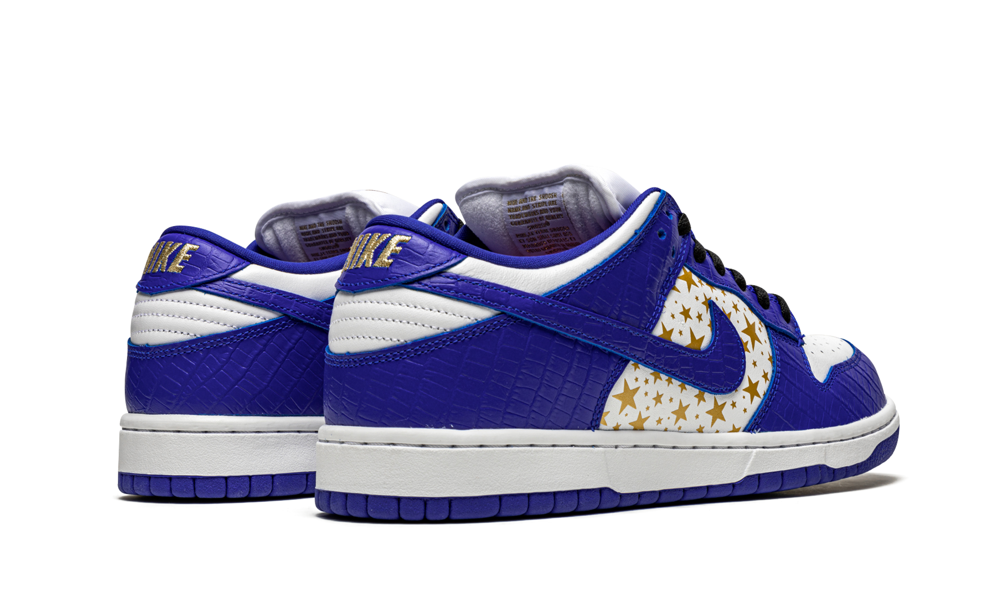 Sb Dunk Low "supreme - Stars - Hyper Blue" - 3