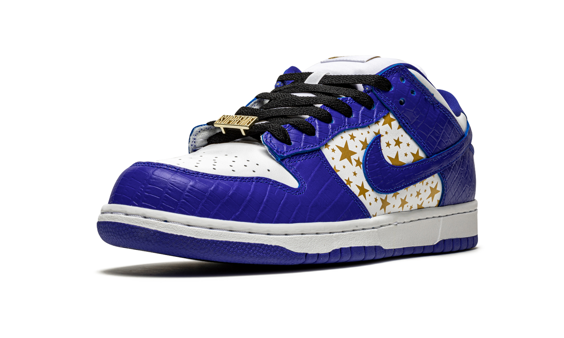Sb Dunk Low "supreme - Stars - Hyper Blue" - 4