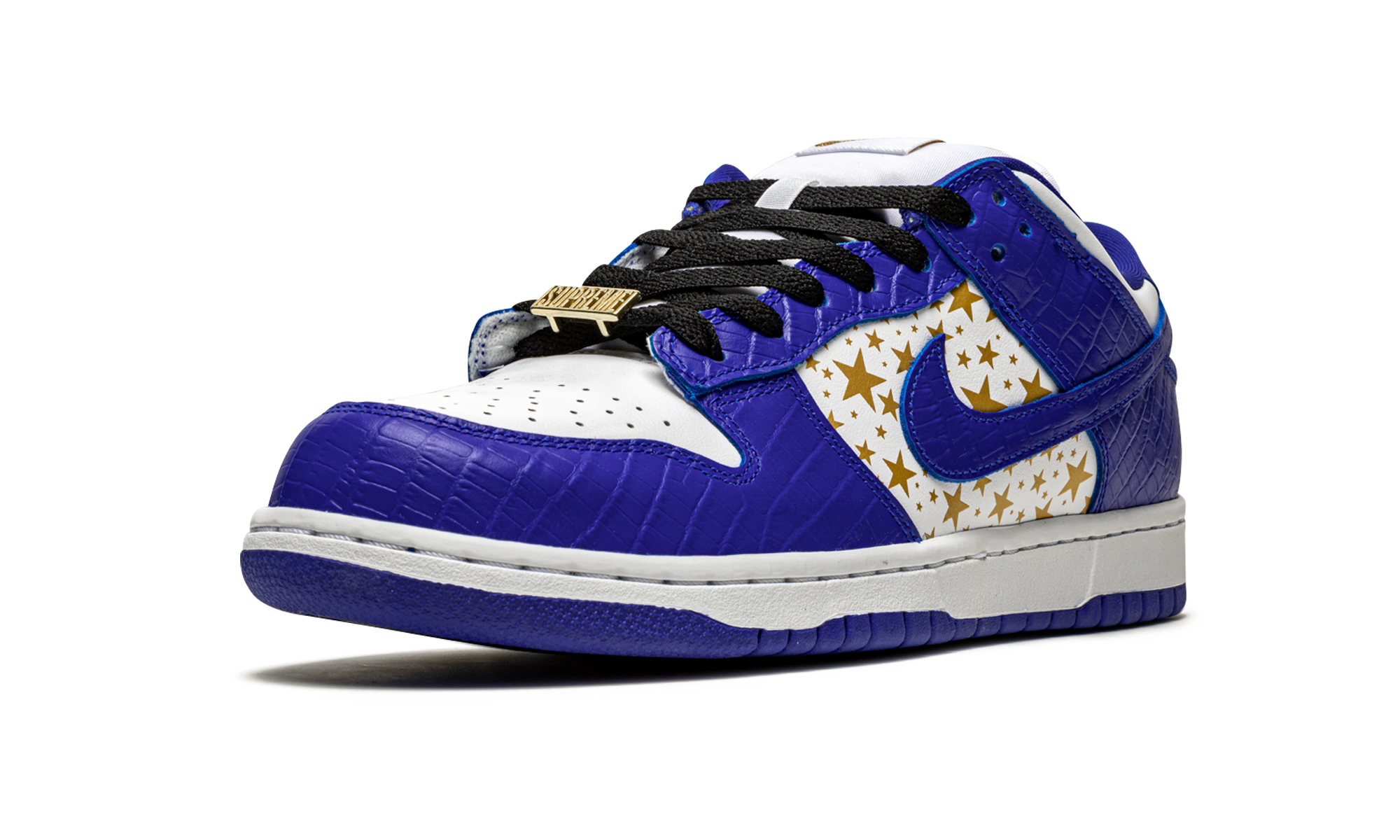 Sb Dunk Low "supreme - Stars - Hyper Blue" - 4