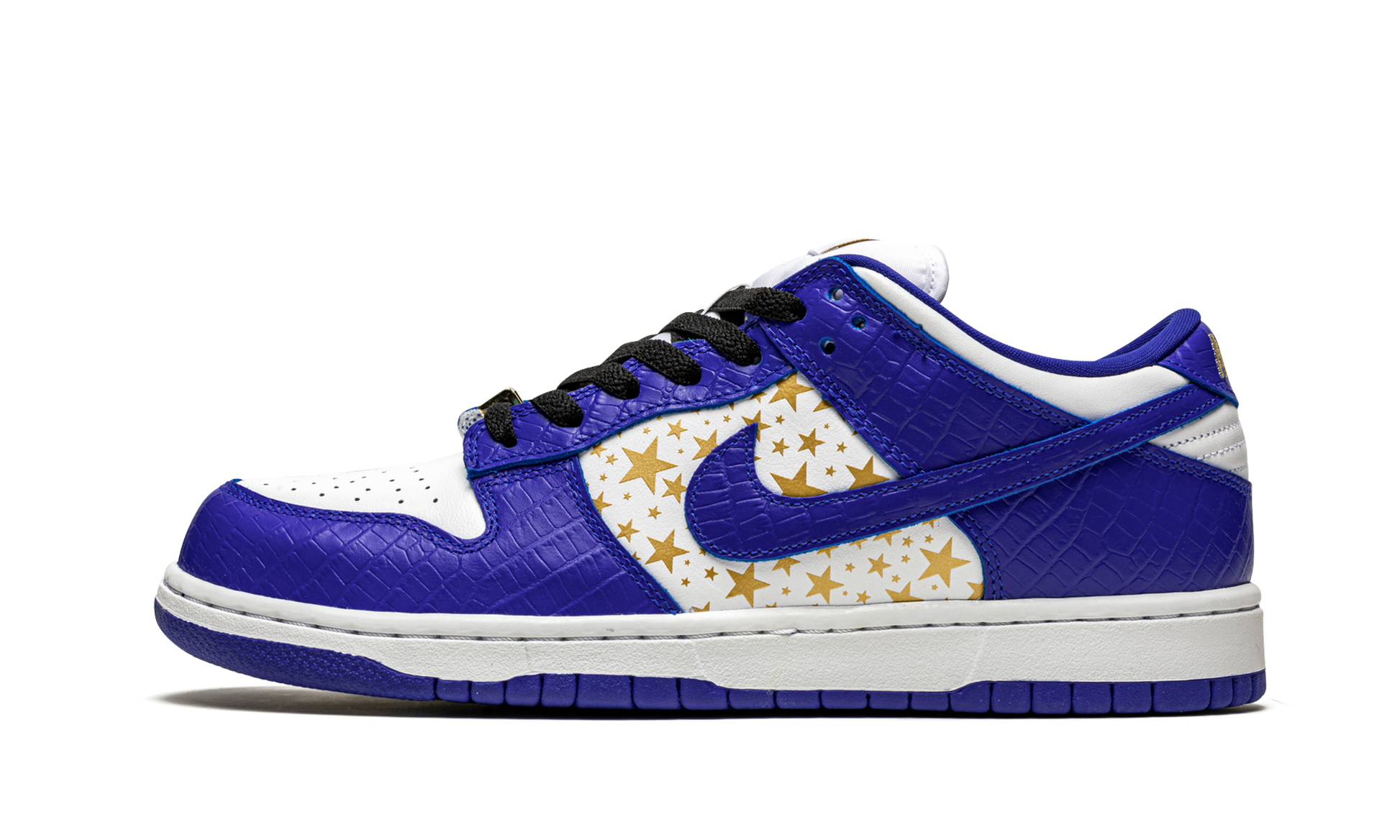 Sb Dunk Low "supreme - Stars - Hyper Blue" - 8