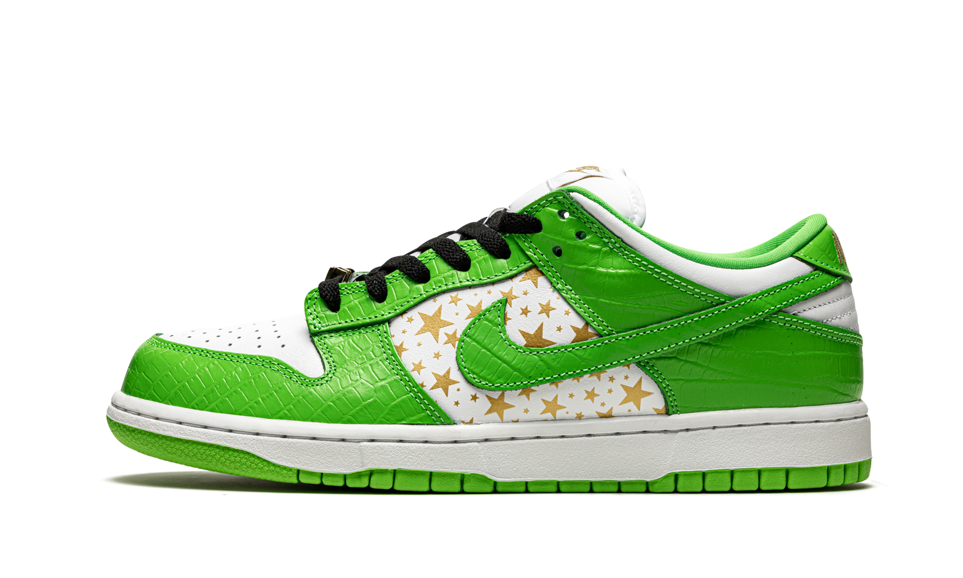 Sb Dunk Low "supreme - Stars - Mean Green" - 8