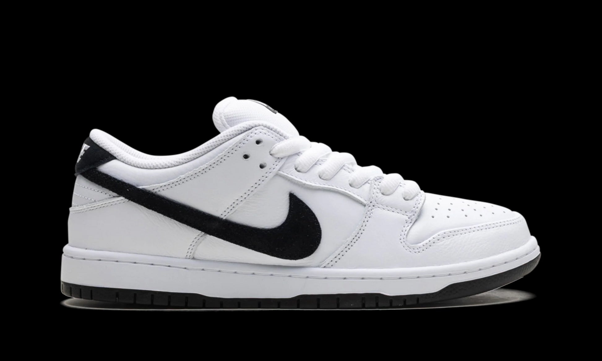 SB Dunk Low "White Black"