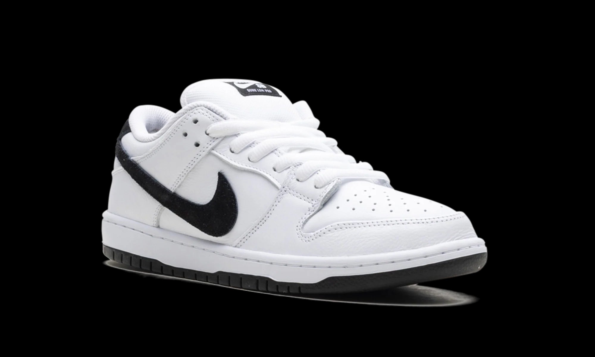 SB Dunk Low "White Black"