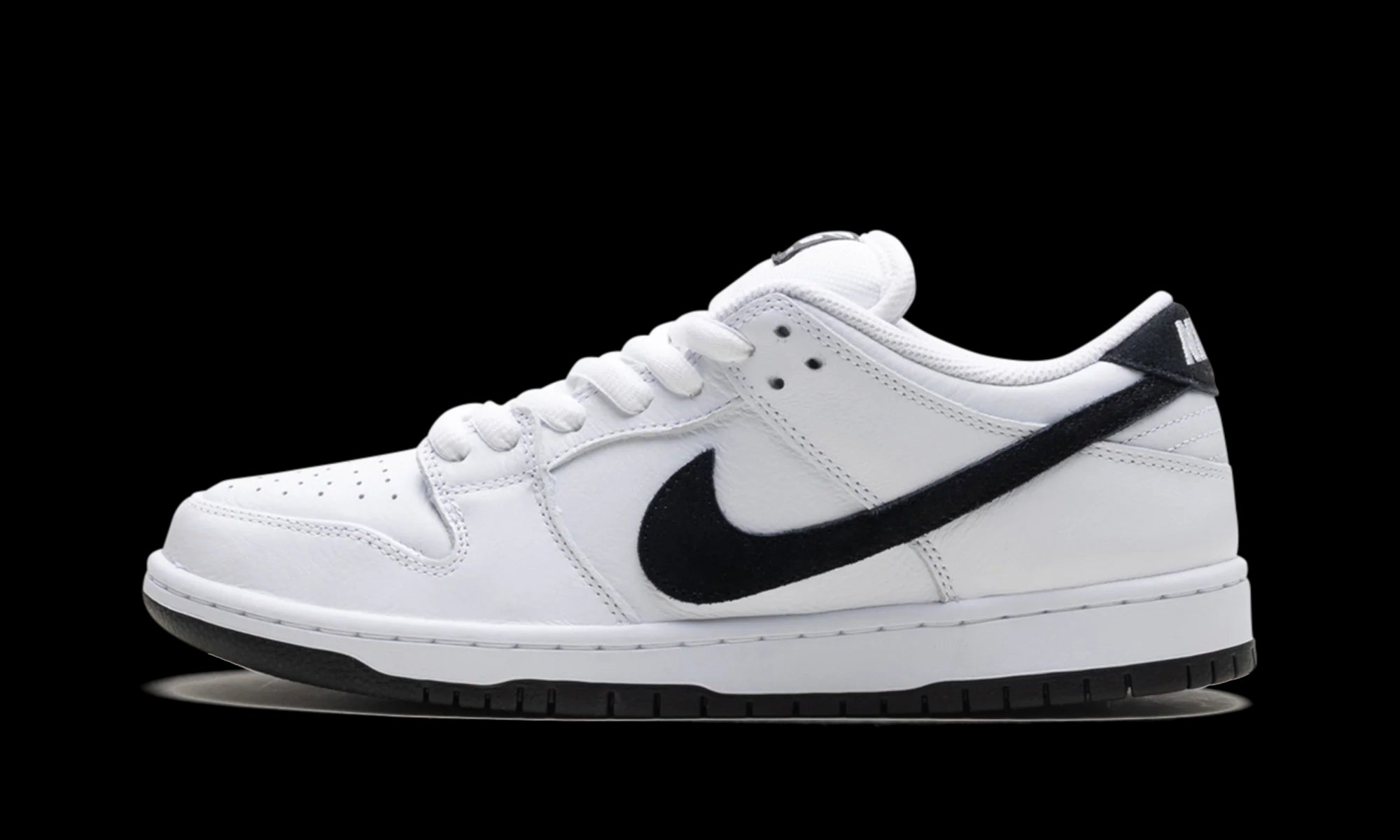SB Dunk Low "White Black"
