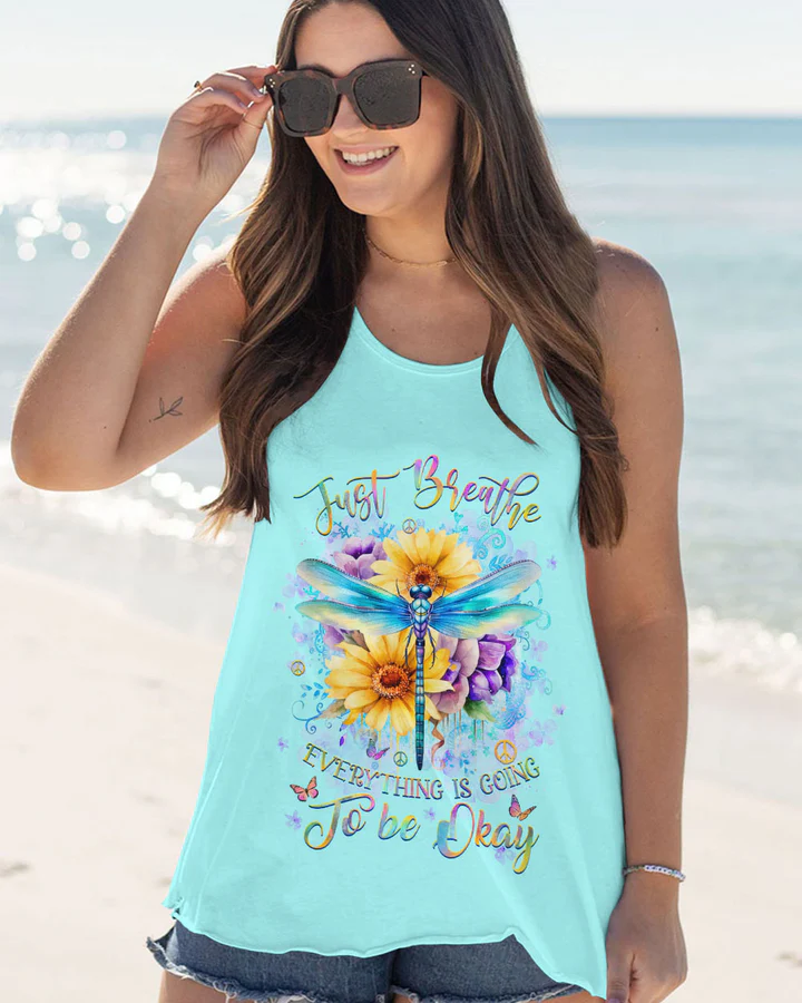 Hippie Art Zone - Just Breathe Dragonfly For Hippie