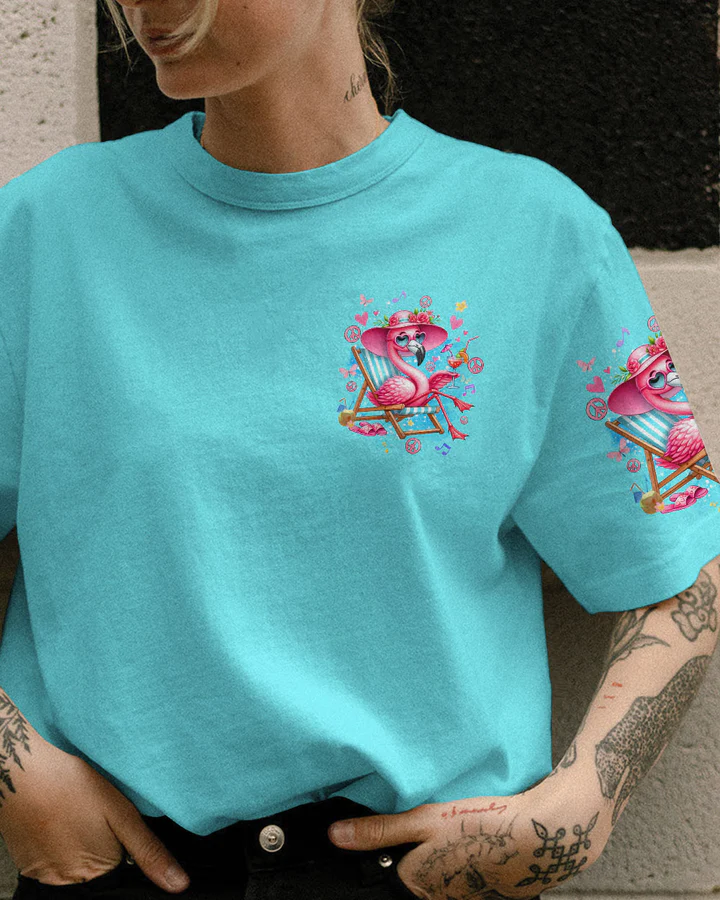 Hippie Art Zone - I'M Just Fancy Flamingo For Hippie