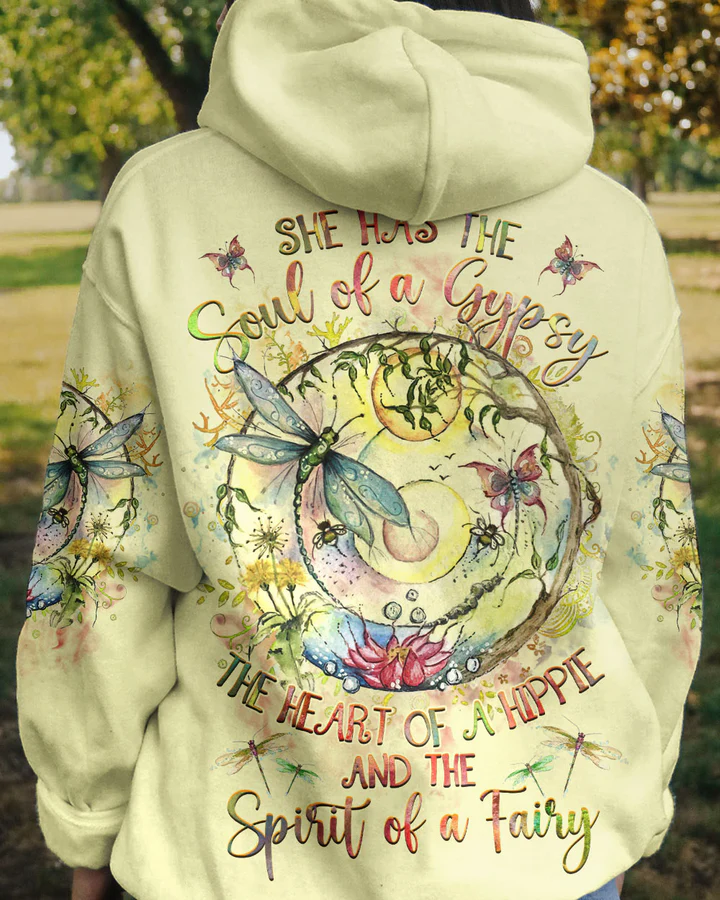 Hippie Art Zone -  Spirit Of A Fairy Dragonfly For Hippie