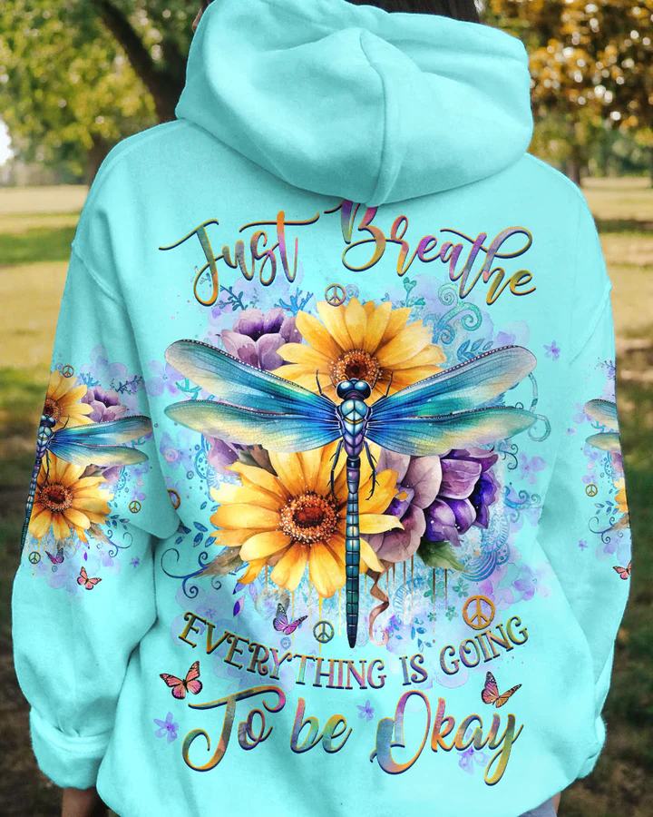 Hippie Art Zone - Just Breathe Dragonfly For Hippie