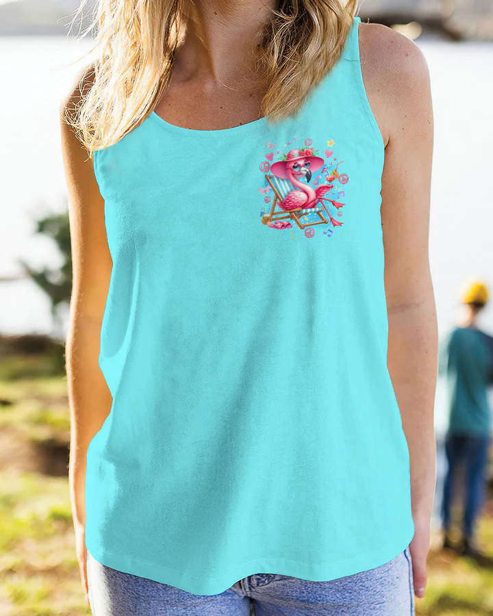 Hippie Art Zone - I'M Just Fancy Flamingo For Hippie
