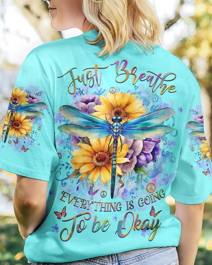 Hippie Art Zone - Just Breathe Dragonfly For Hippie