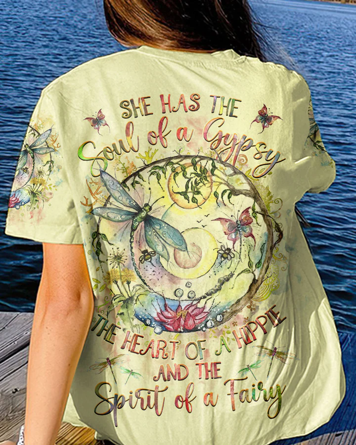Hippie Art Zone -  Spirit Of A Fairy Dragonfly For Hippie