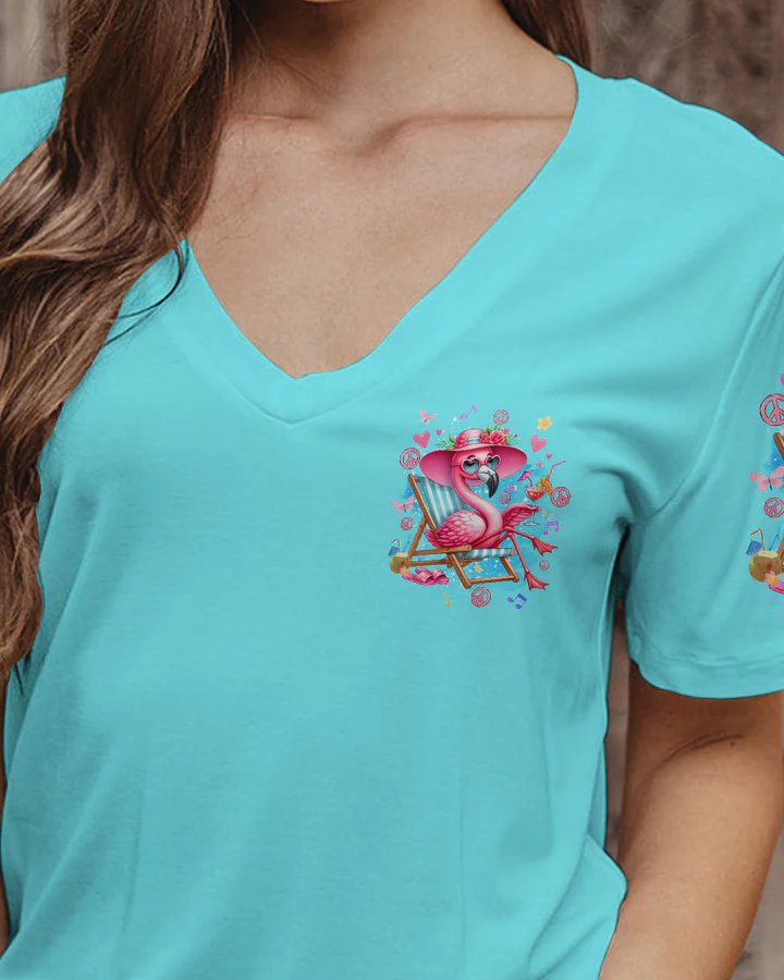 Hippie Art Zone - I'M Just Fancy Flamingo For Hippie