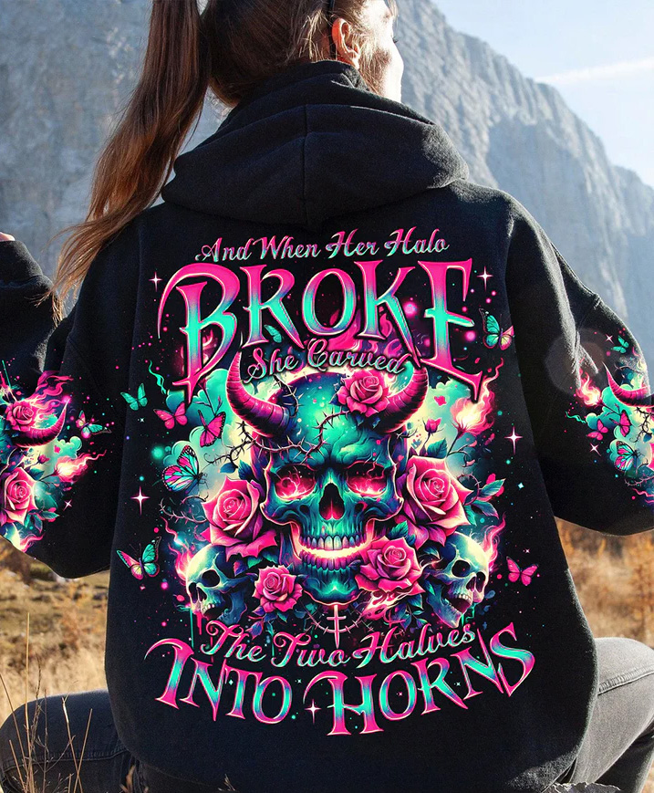 Hippie Art Zone - And When Her Halo Broke Skull For Hippie