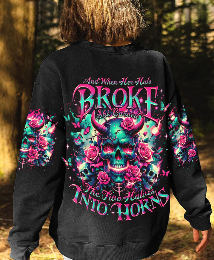 Hippie Art Zone - And When Her Halo Broke Skull For Hippie